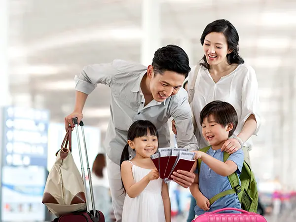 What questions are asked in a family communication interview?