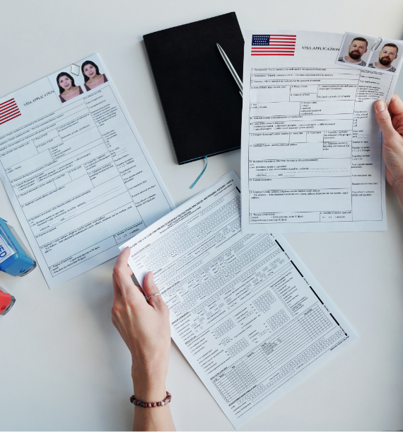 What documents are required for a family visa to the USA?